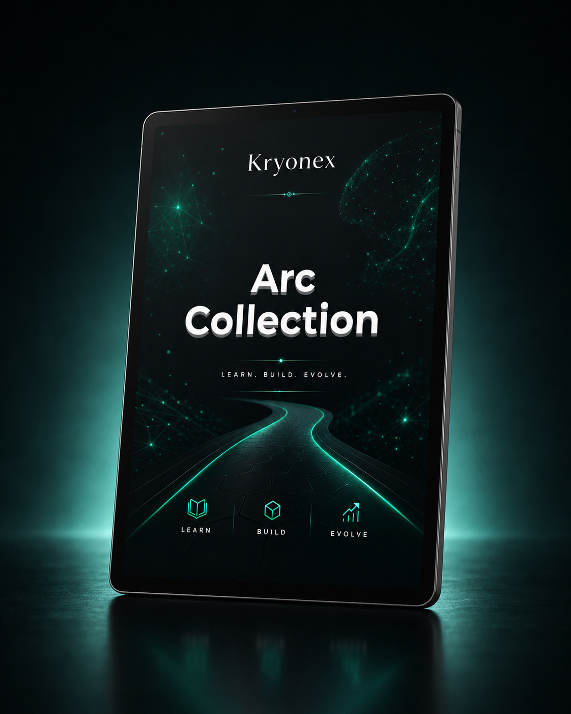 Kryonex Arc Collection product on a dark background