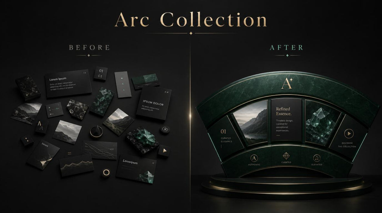 Before/After "Arc Collection"